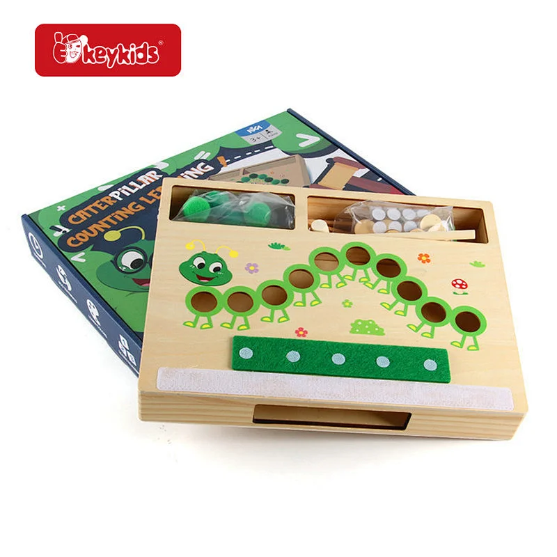 Customize Animal Shape Wooden Counting Learning Toys for Kids W12E223